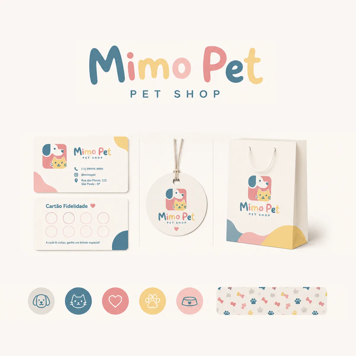 Mimo Pet — identidade visual 1