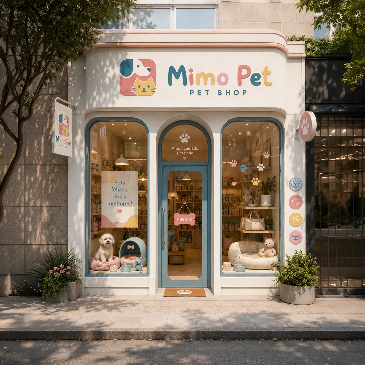 Mimo Pet — identidade visual 3