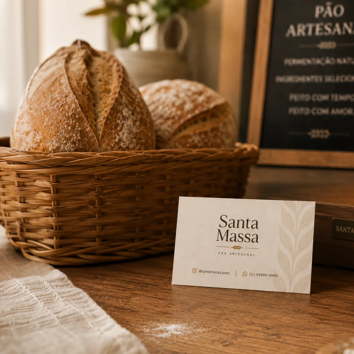 Santa Massa — identidade visual 6
