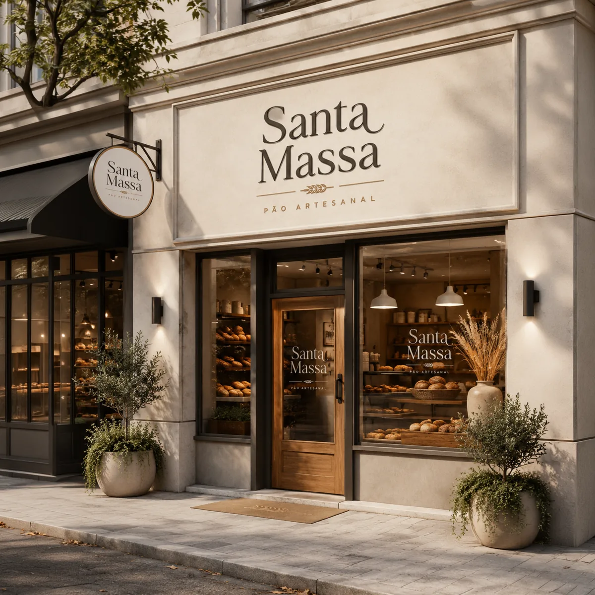 Santa Massa — identidade visual 10